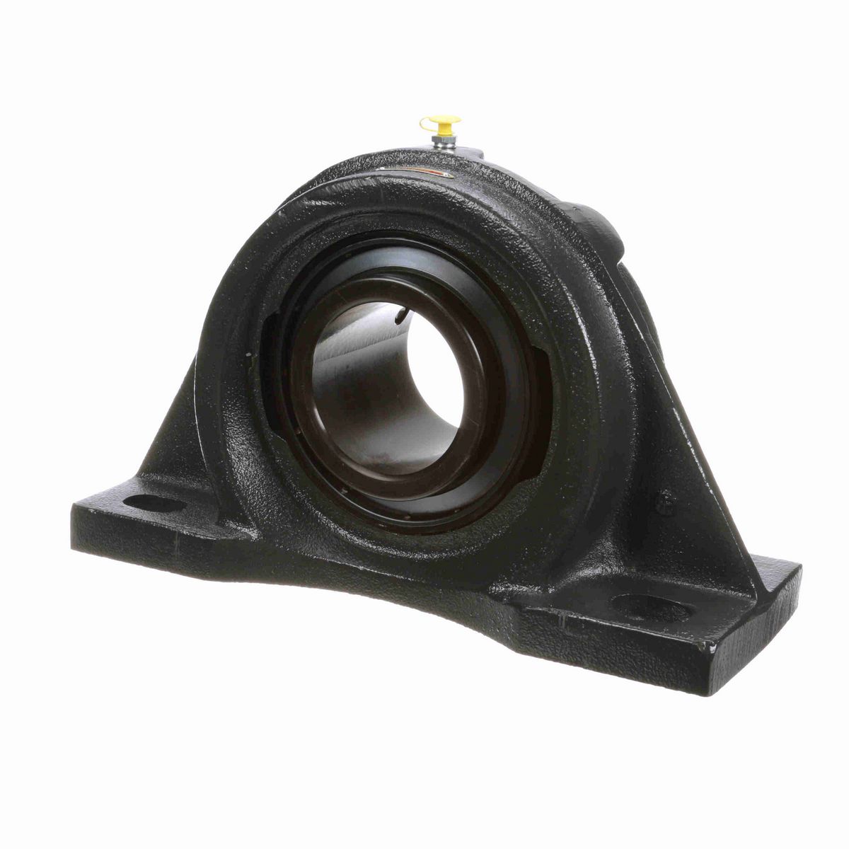 Sealmaster Mounted Cast Iron Four Bolt Pillow Block Ball Bearing - 52100 Bearing Steel, Black Oxided - Setscrew Lock - MFP-63C