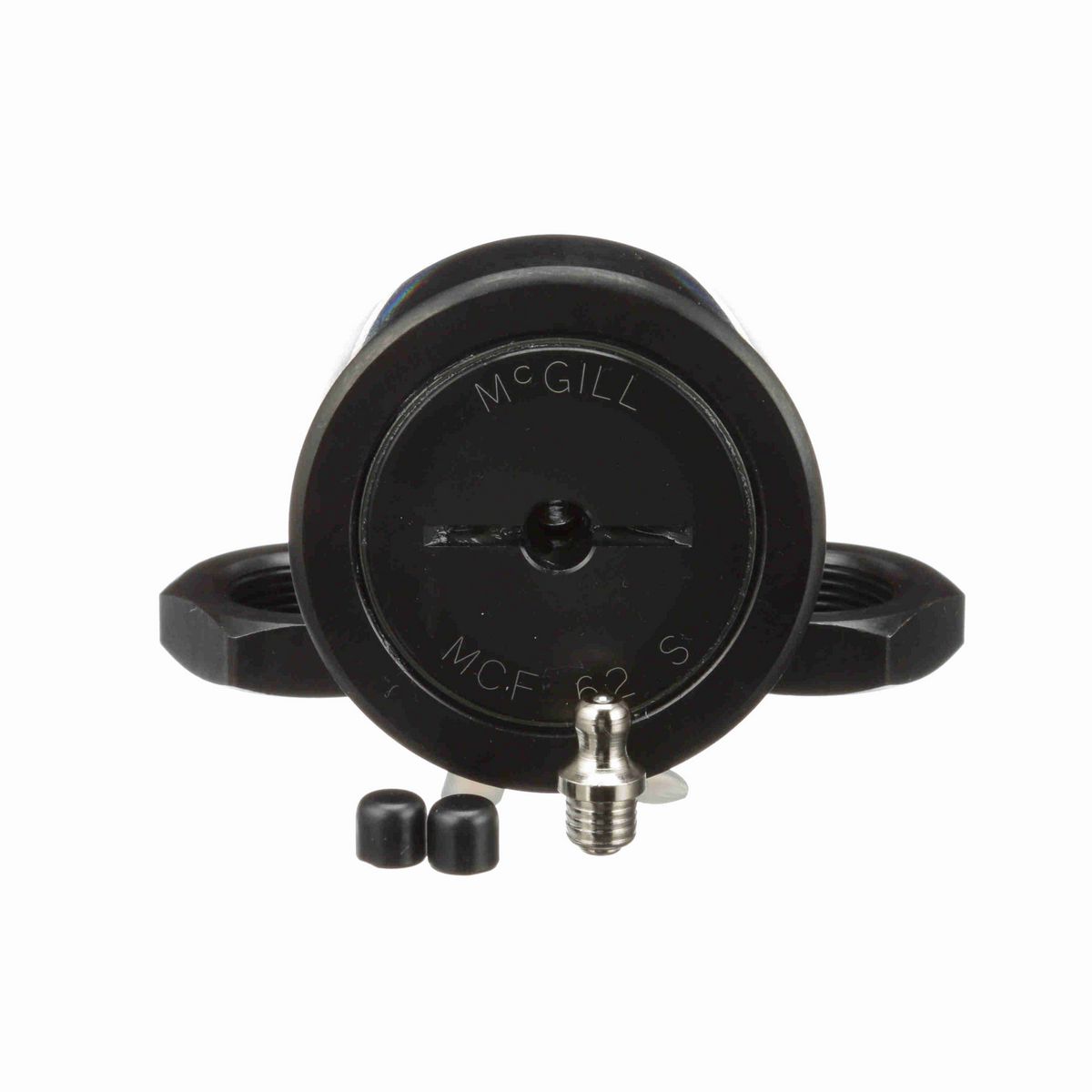 Опорный ролик с цапфой McGill CAMROL MCF 62 S, бочкообразный, с уплотнением, со шлицем под отвёртку, метрический