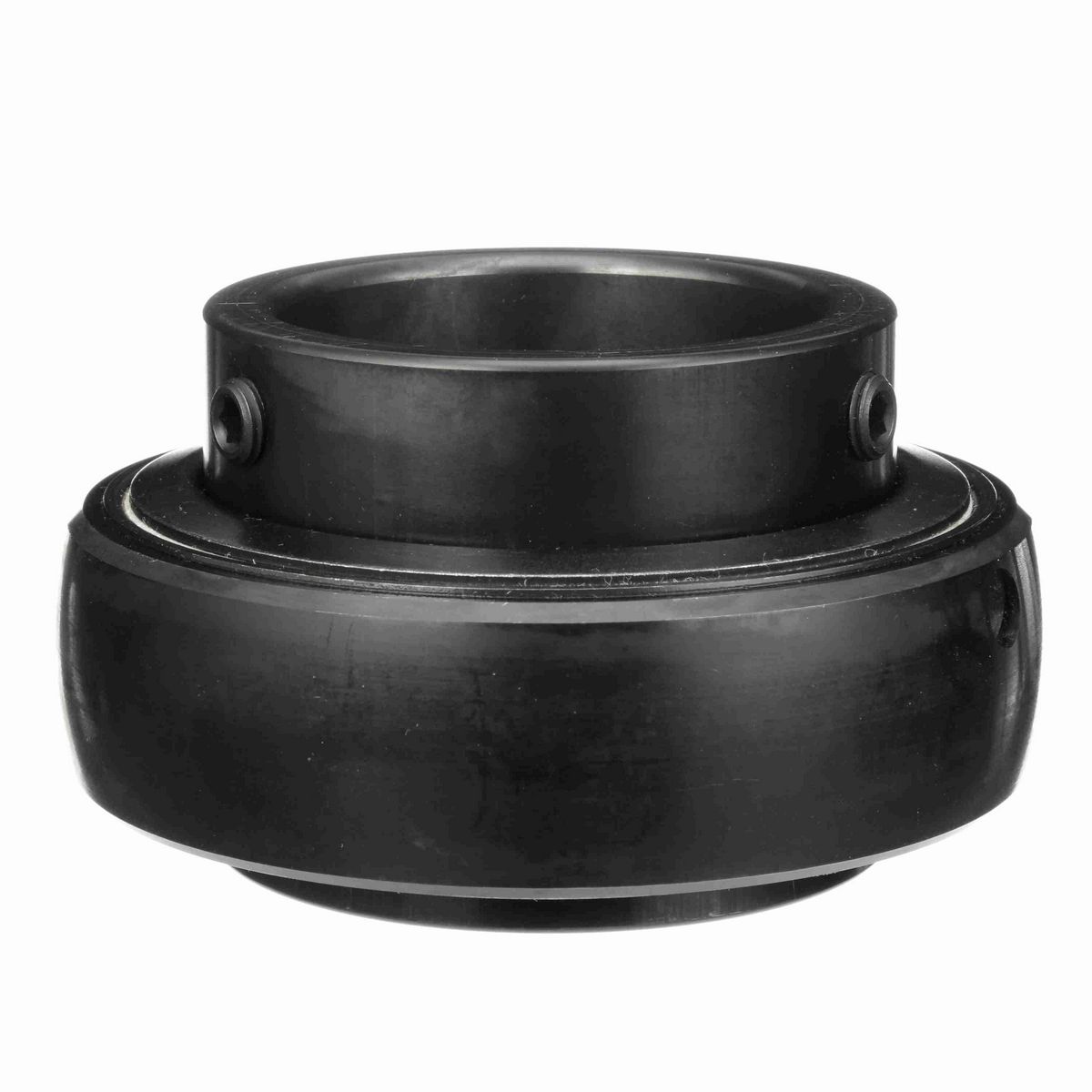 Sealmaster Mounted Insert Only Ball Bearing - 52100 Bearing Steel, Black Oxided - Setscrew Lock - 2-211