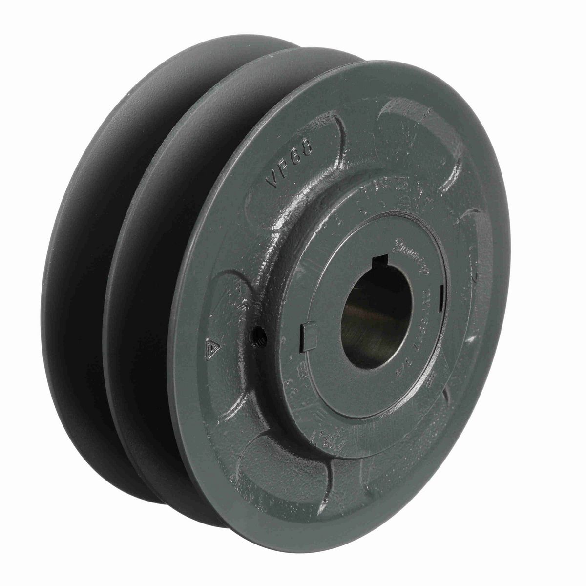 Browning 2 Groove Cast Iron Finish Bore FHP Variable Pitch Sheave - 2VP60X3/4