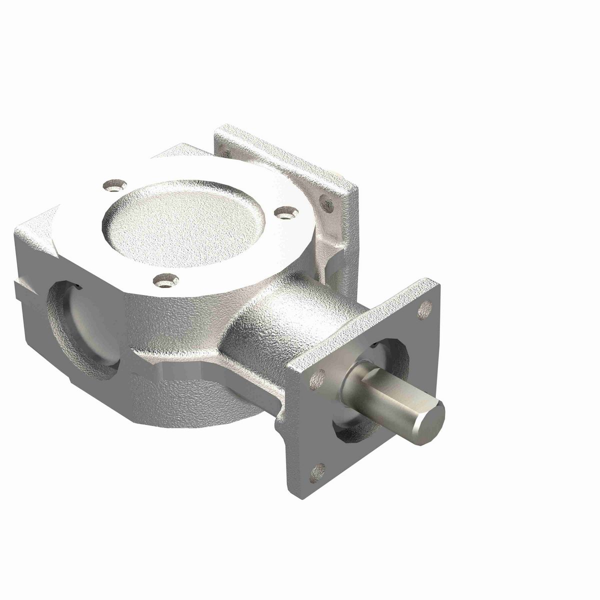 Hub City Bevel Gear Drives Aluminum Bevel Reducer - AD1 1/1 D,E SP