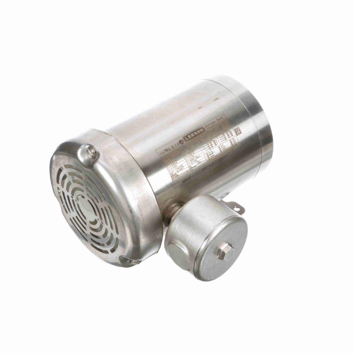 LEESON General Purpose Motor, 1.50 & 1 HP, 3 Ph, 60 & 50 Hz, 230/460 & 190/380 V, 1800 & 1500 RPM, 56C Frame, TEFC - 119528.00