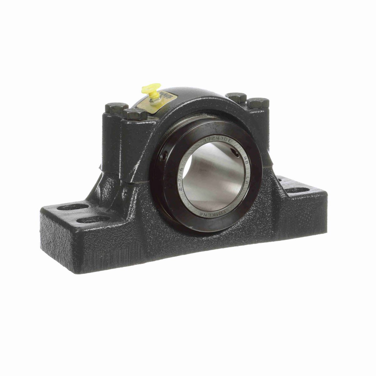 Sealmaster Mounted Cast Iron Four Bolt Pillow Block Tapered Roller - 52100 Bearing Steel - Double Collar Mount Lock - RPB 207-4