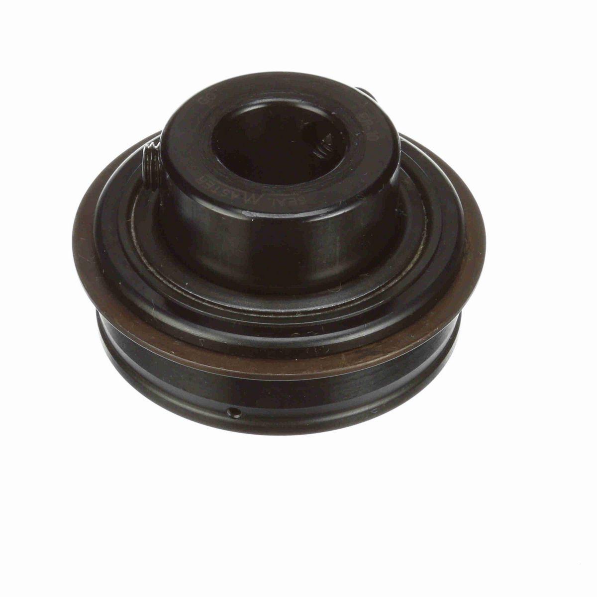 Sealmaster Mounted Insert Only Ball Bearing - 52100 Bearing Steel, Black Oxided - Setscrew Lock - ER-10