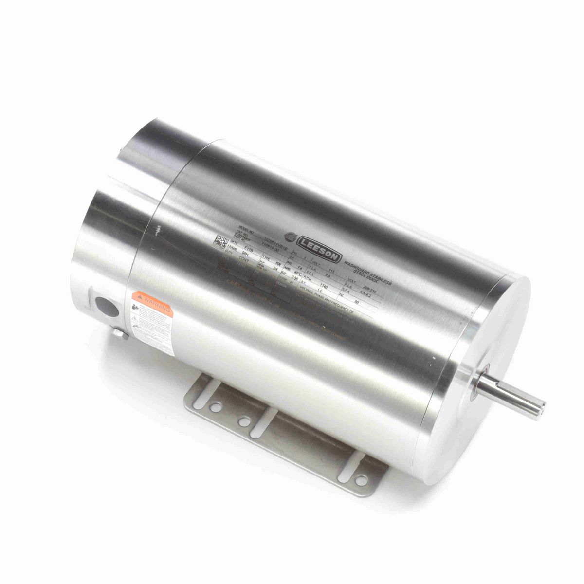 LEESON Premium Duck™ General Purpose Motor, 0.75 HP, 1 Ph, 60 Hz, 115/230 V, 1200 RPM, 56H Frame, TENV - 116919.00