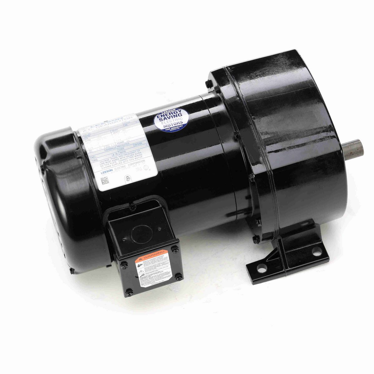 LEESON Parallel Shaft Gearmotor, 0.50 HP, 3 Ph, 60 Hz, 208-230/460 V, 288 RPM, 48 Frame, TEFC - 107037.00