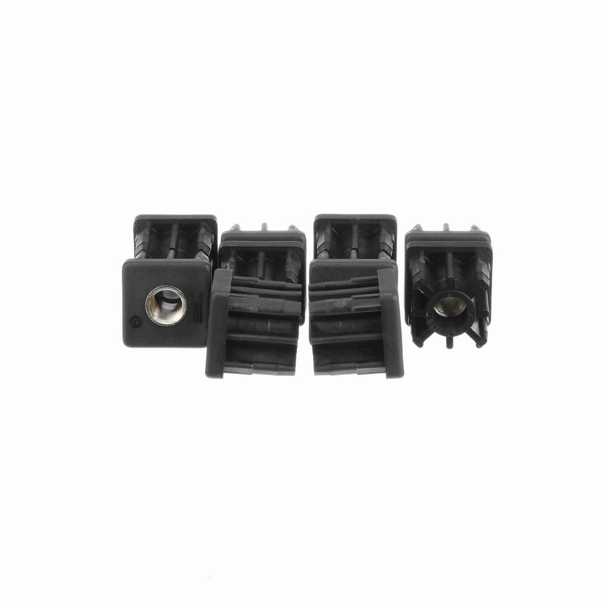 System Plast Tube End (Square); Series: VG-556, Thread: M20 for a 2 Sq. Tube - VG-556-BM20