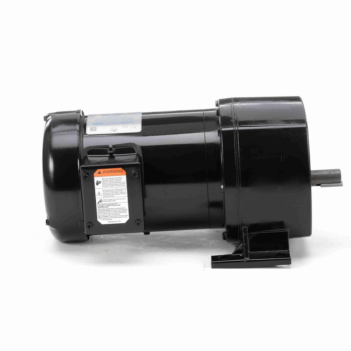LEESON Parallel Shaft Gearmotor, 0.50 HP, 3 Ph, 60 Hz, 41 RPM, 48Y Frame, TEFC - 107033.00