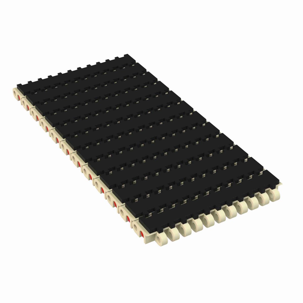 Rexnord 7705 SuperGrip™ Straight Running SuperGrip™, Material: Beige High Temperature, Width: 6in, Pitch: 1in - 81447672