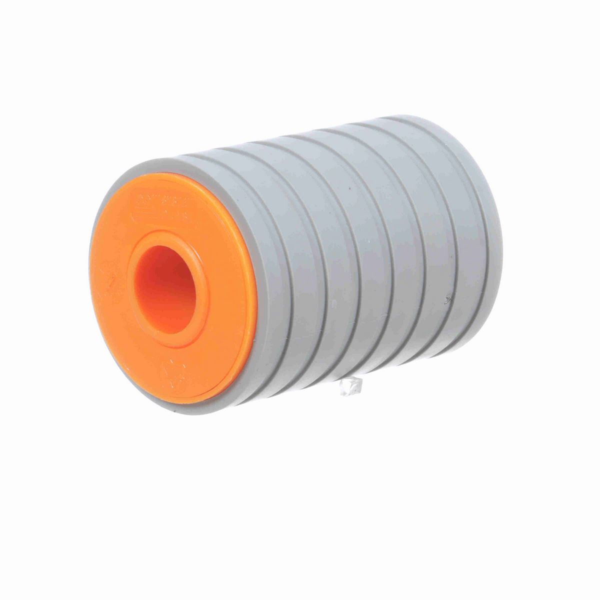System Plast Return Roller with Rubber; OD: 57-mm, Shaft Dia: -mm, Length: 82.5-mm, Color: Orange - RETURN ROLLER
