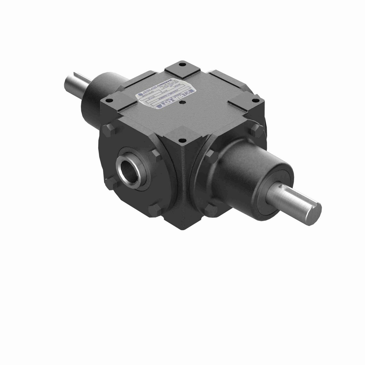 Hub City Bevel Gear Drives Cast Iron Bevel Reducer - 175 2/1 GG SP 1.000