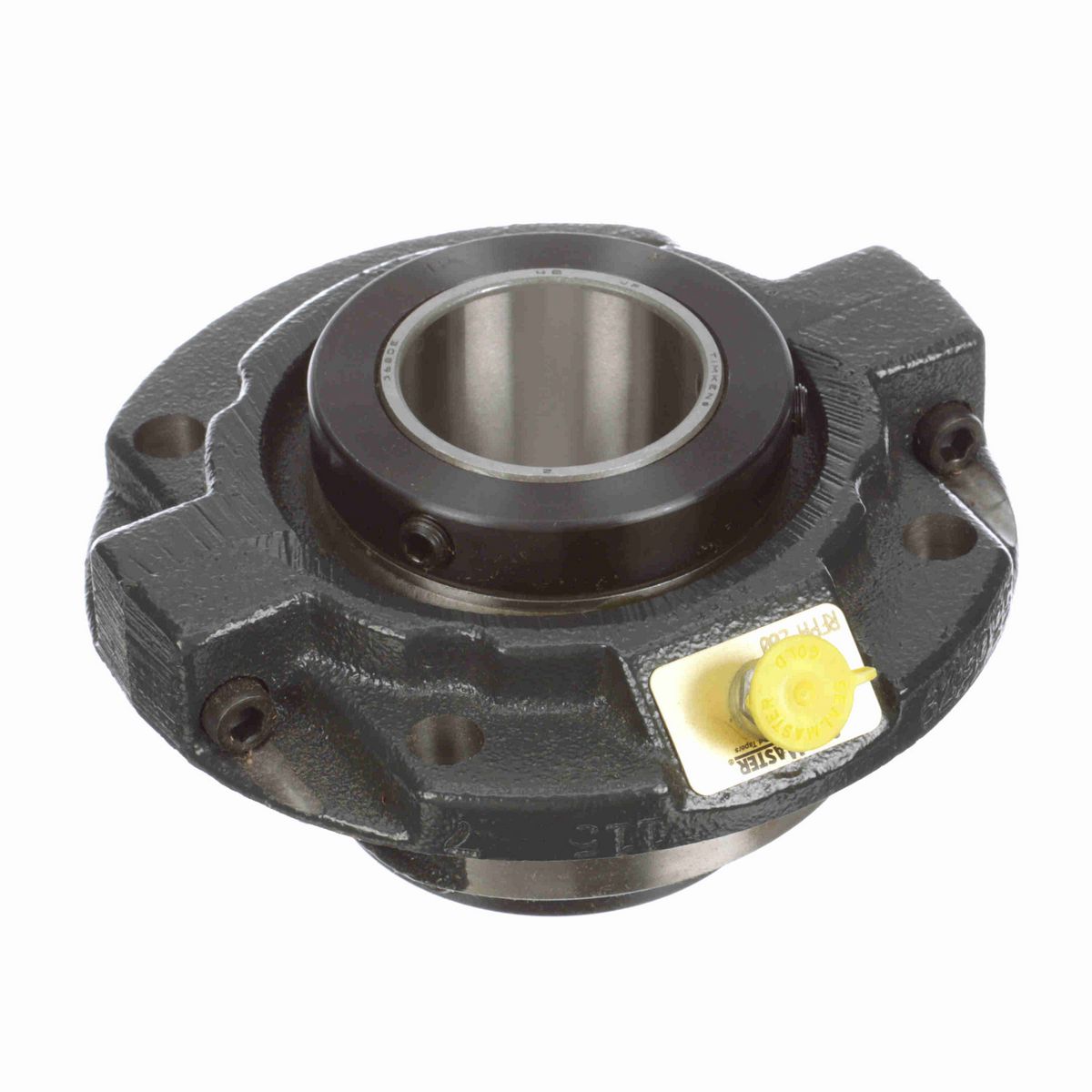 Sealmaster Mounted Cast Iron Piloted Flange Tapered Roller - 52100 Bearing Steel - Collar Mount Lock - RFPA 200