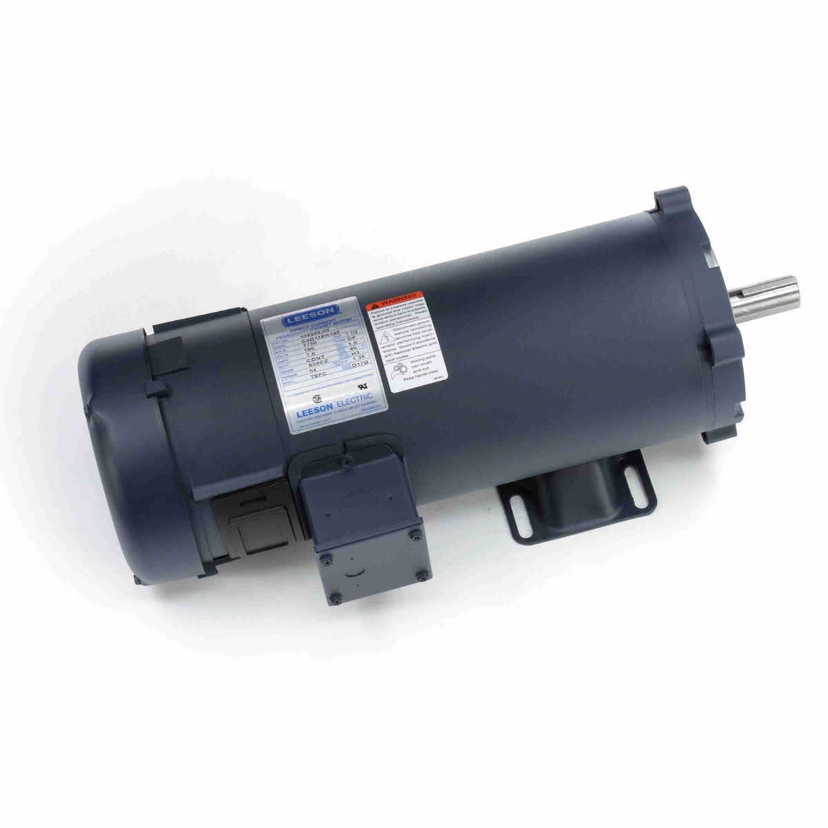 LEESON SCR Motor, 1.50 HP, 180 V, 1750 RPM, S56CZ Frame, TEFC - 108262.00