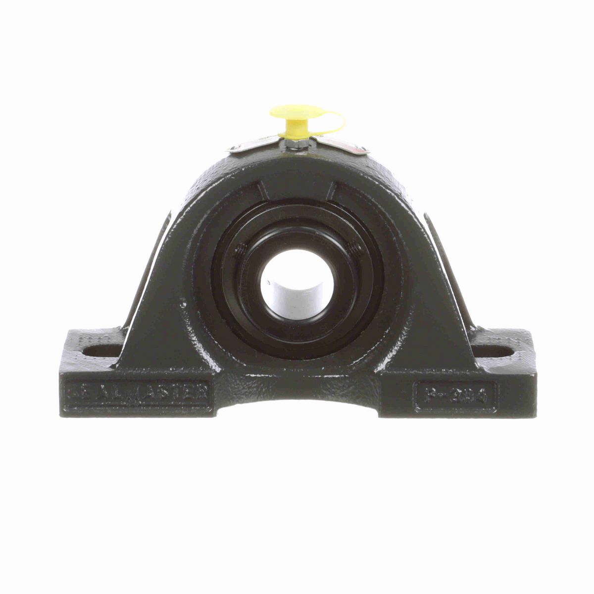 Sealmaster Mounted Cast Iron Two Bolt Pillow Block Ball Bearing - 52100 Bearing Steel, Black Oxided - Setscrew Lock - MP-15