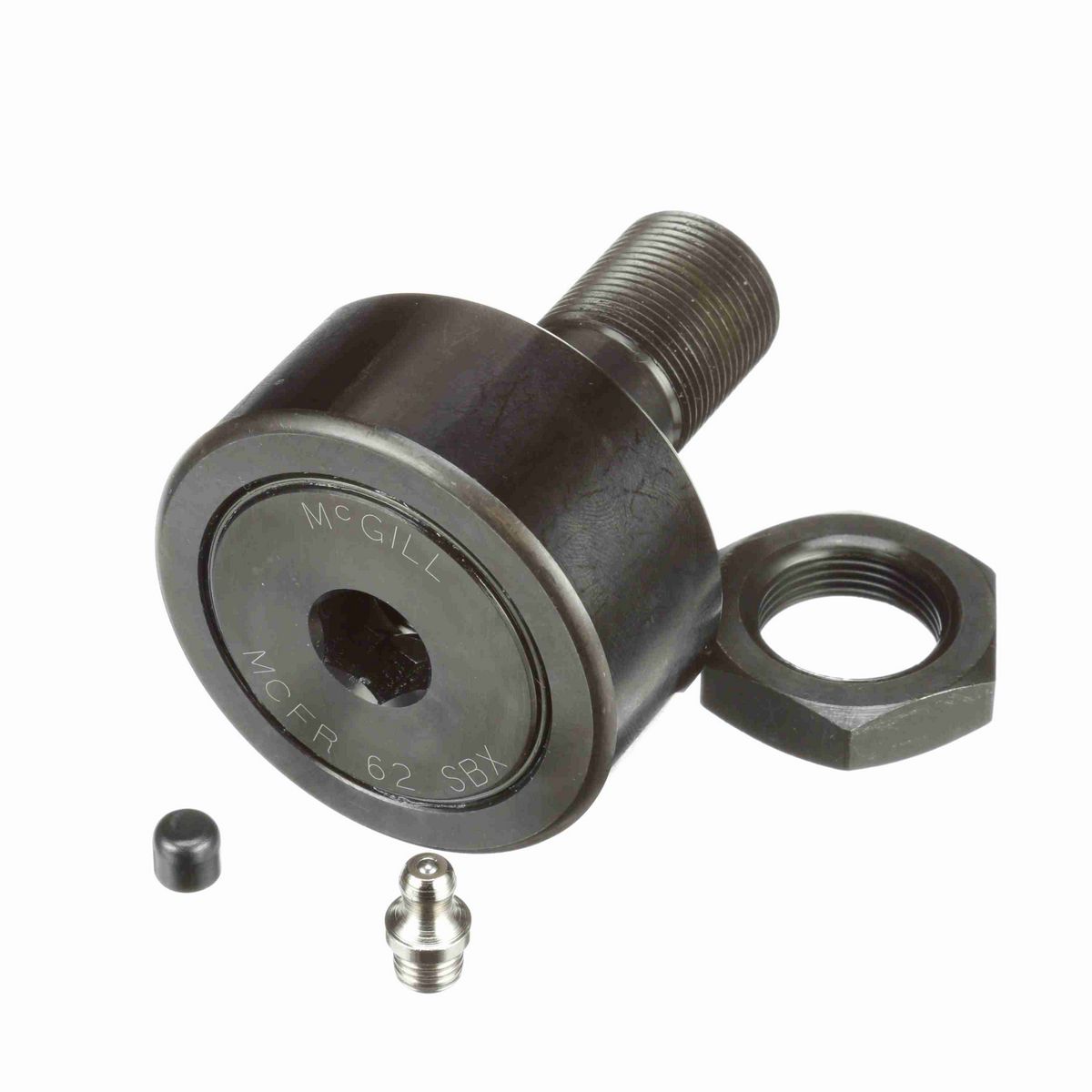 Опорный ролик с цапфой McGill CAMROL MCFR 62 BX, цилиндрический, с шестигранным отверстием, метрический