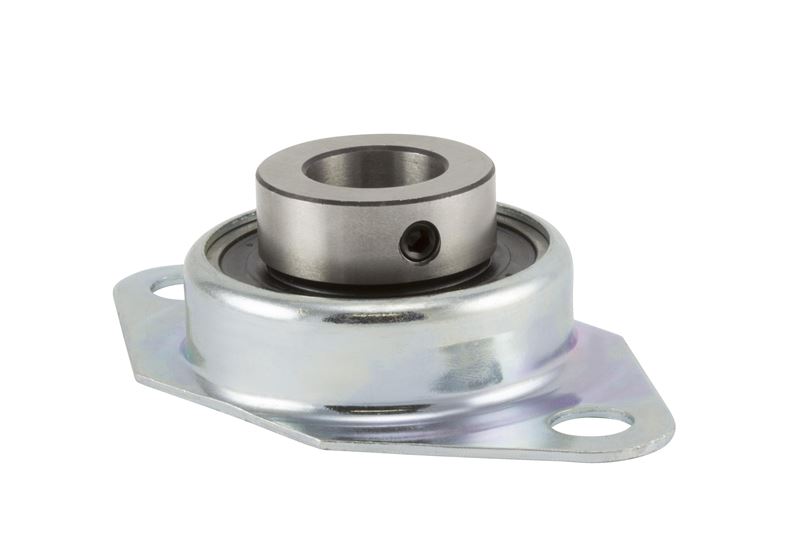 Радиальный шарикоподшипник RBC Nice 6900 Series N6910TNTG18, полушлифованный, с удлинённым внутренним кольцом и фланцевым корпусом