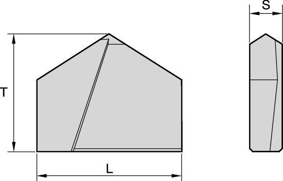 Carbide Flat and Insert Blanks Kennametal Flat Blank - Miscellaneous [2039324]