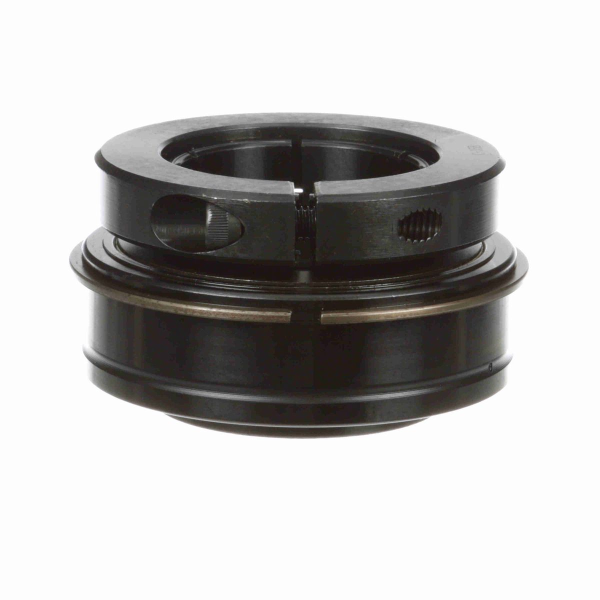 Sealmaster Mounted Insert Only Ball Bearing - 52100 Bearing Steel, Black Oxided - Concentric Lock - ER-35T