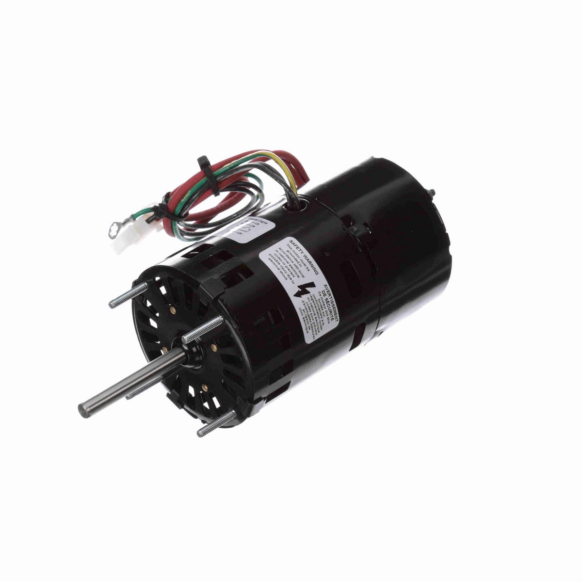 FASCO OEM Replacement Motor, 0.027 HP, 1 Ph, 60 Hz, 115 V, 1500 RPM, 1 Speed, 3.3" Diameter, OAO - D9623