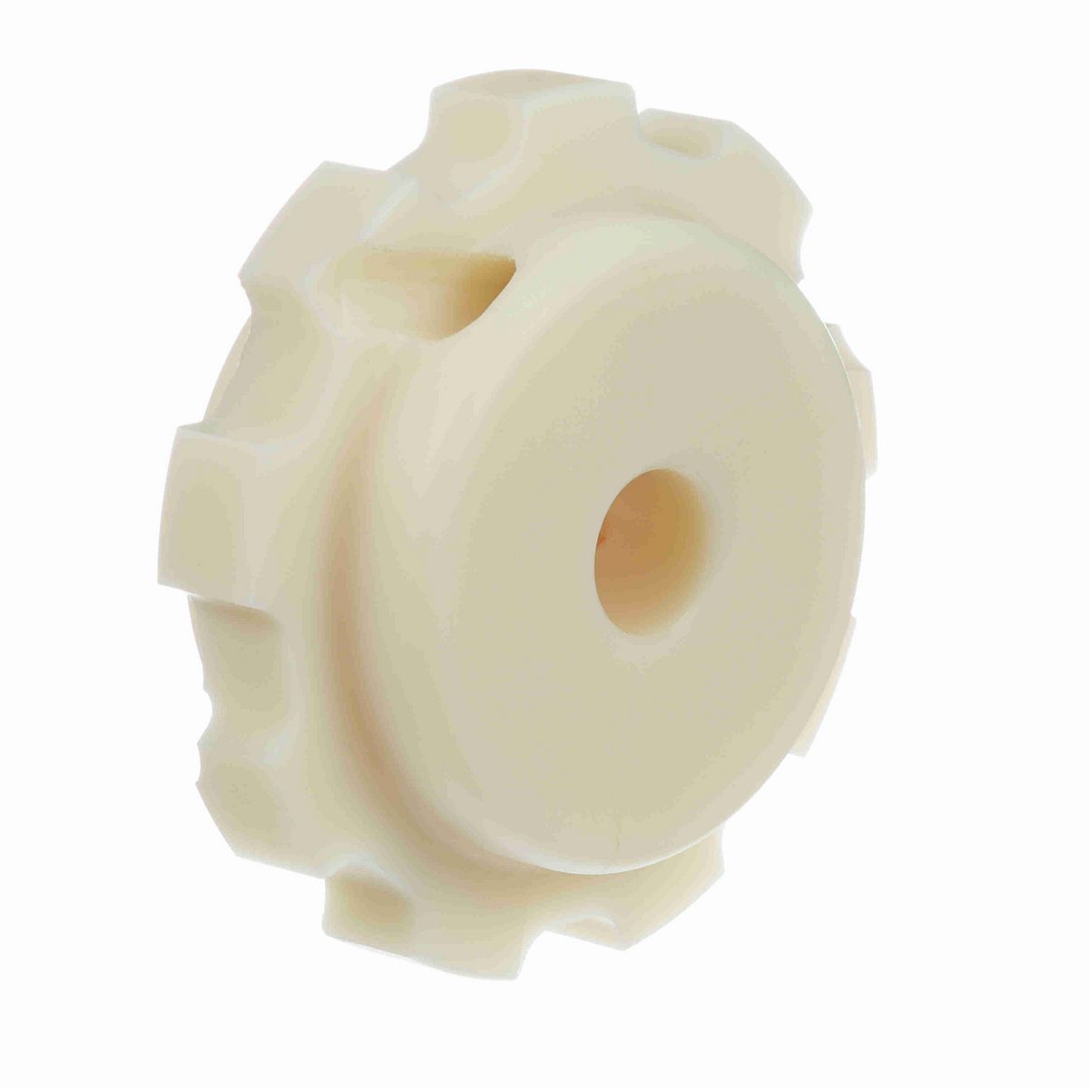 System Plast 880 Series Split Machined Sprocket with 9 Teeth, a 1-1/4in Round Shaft-Ready Bore and Setscrew - 880-9R1.25-DMS-SS