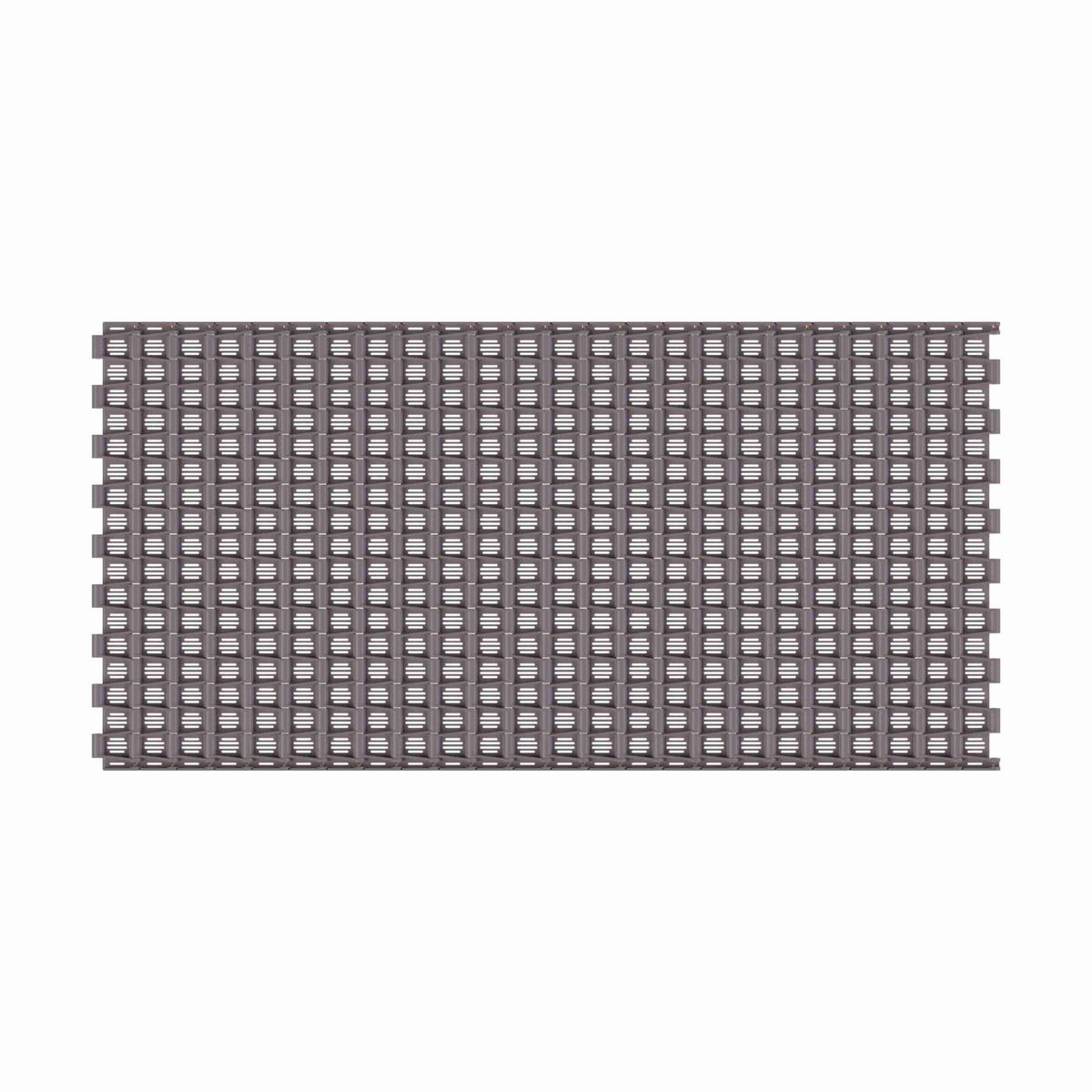 Rexnord 5706 Straight Running Flush Grid, Material: Brown High Performance, Width: 18in, Pitch: 1.5in - HP5706-18