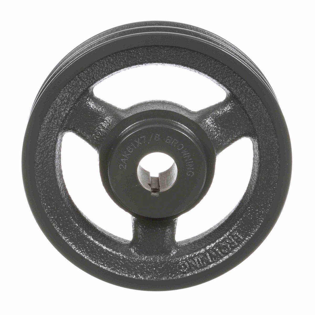 Browning 2 Groove Cast Iron FHP - Finished Bore Sheave - 2AK61X7/8