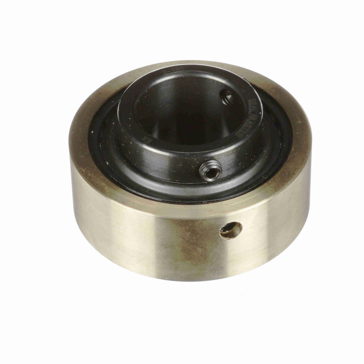 Sealmaster Mounted Insert Only Ball Bearing - 52100 Bearing Steel, Black Oxided - Setscrew Lock - AR-2-13C