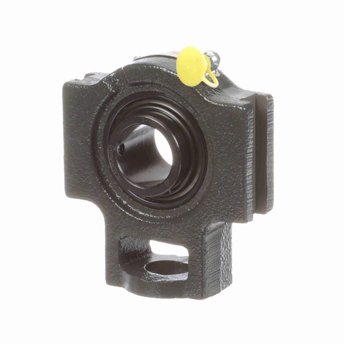 Sealmaster Mounted Cast Iron Wide Slot Take Up Ball Bearing - 52100 Bearing Steel, Black Oxided - Setscrew Lock - ST-19C