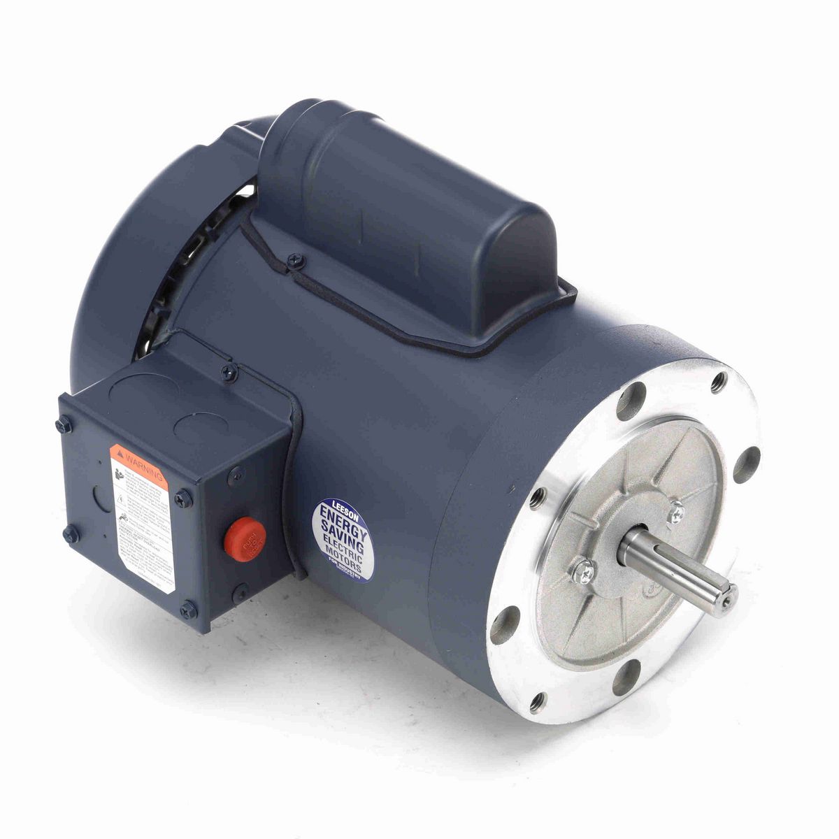 LEESON General Purpose Motor, 1 HP, 1 Ph, 60 Hz, 115/230 V, 3600 RPM, 56C Frame, TEFC - 110415.00