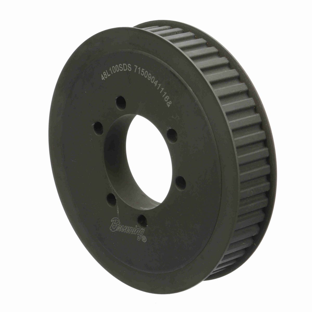 Browning Steel Bushed Bore Gearbelt Pulley - 48L100SDS