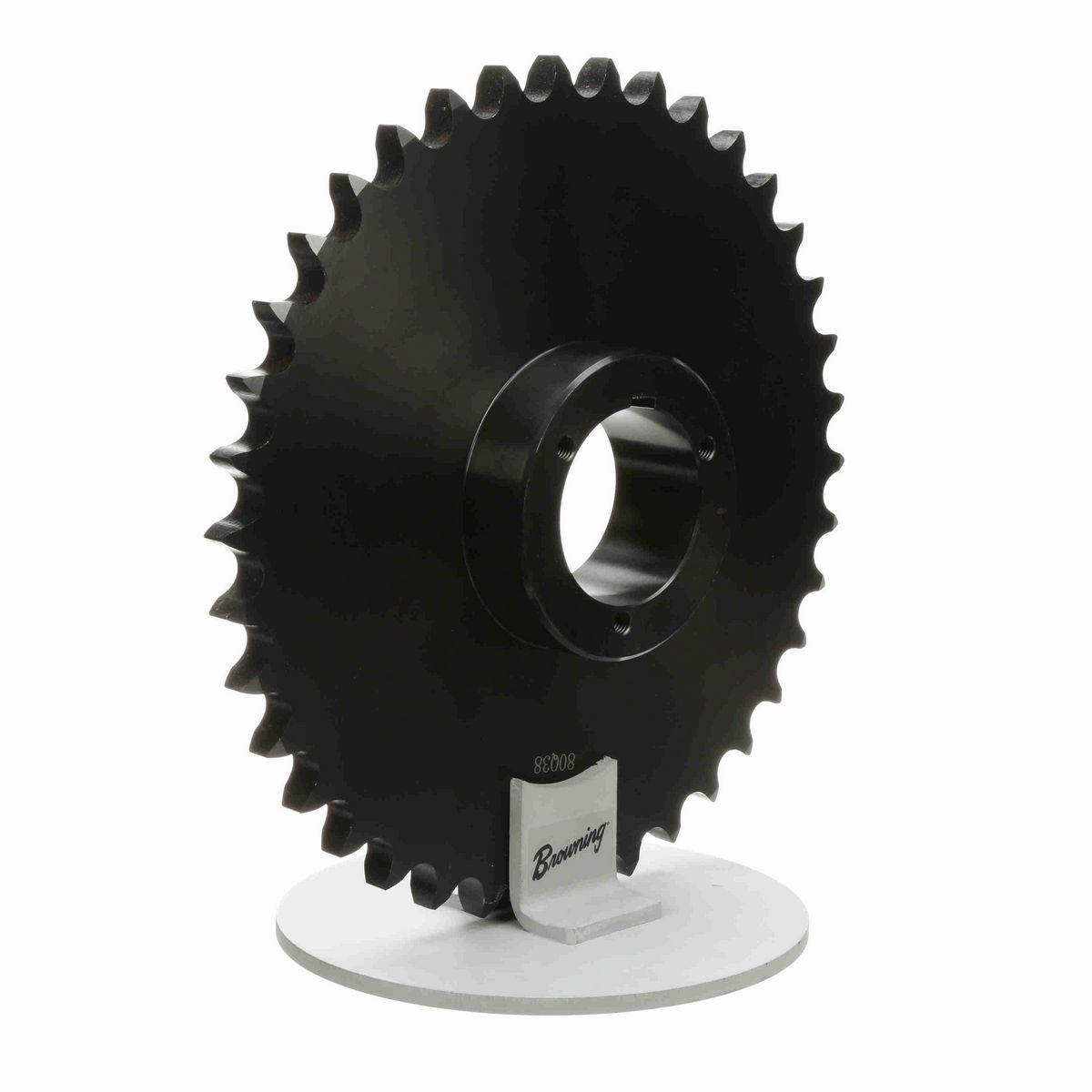 Browning Steel Bushed Bore Roller Chain Sprocket - 80Q38