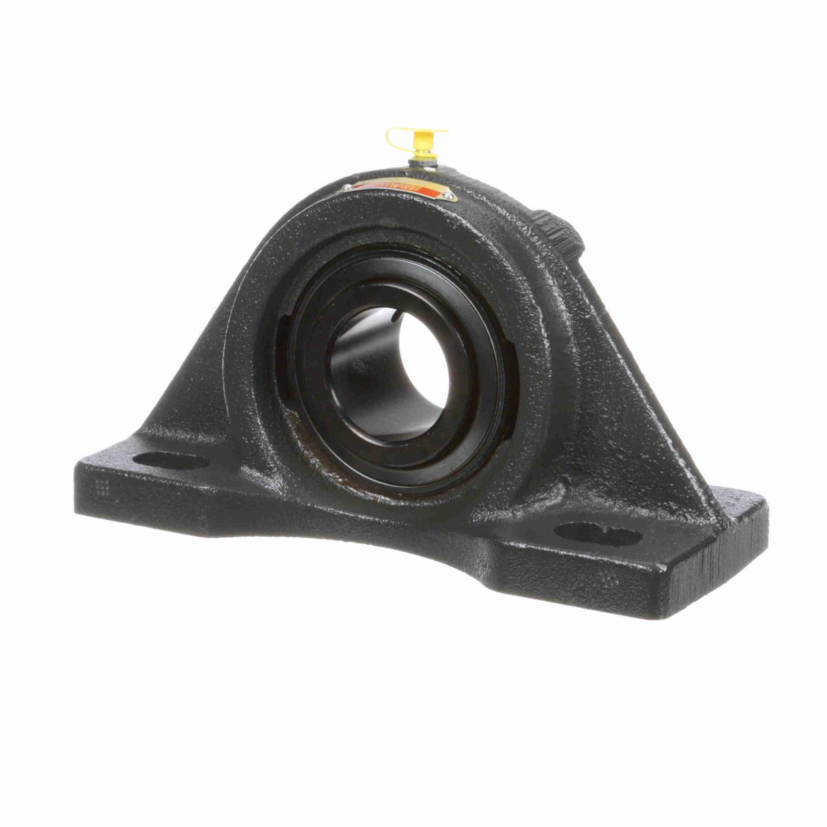 Sealmaster Mounted Cast Iron Four Bolt Pillow Block Ball Bearing - 52100 Bearing Steel, Black Oxided - Setscrew Lock - MFP-31