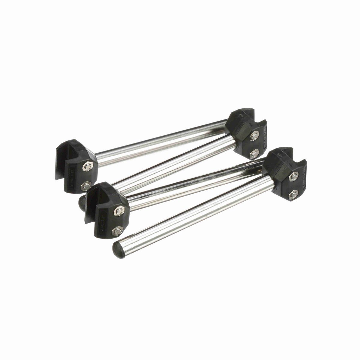 System Plast Polyamide Rail Clamp and Stainless Steel Rod- Combination- 5" - VG-031-12-50