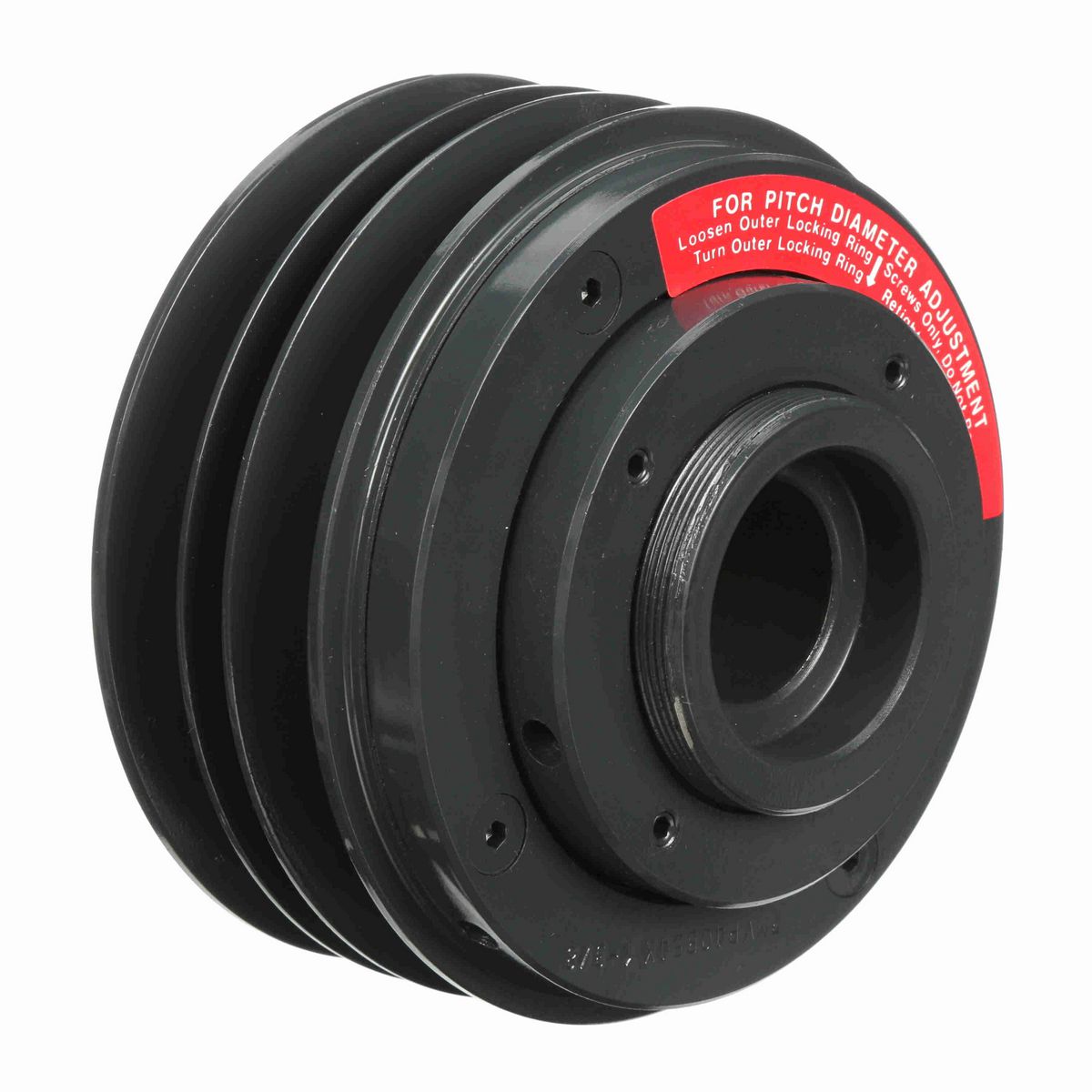 Browning 2 Groove Cast Iron Finished Bore Multiple Variable Pitch Sheave - 2MVP45B59X 1 1/8