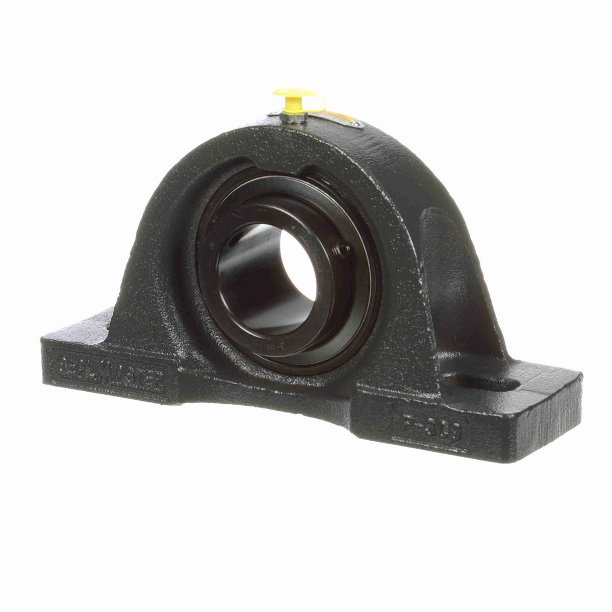 Sealmaster Mounted Cast Iron Two Bolt Pillow Block Ball Bearing - 52100 Bearing Steel, Black Oxided - Setscrew Lock - Air Handling Housing Fit, Noise Tested - MP-31 CXU