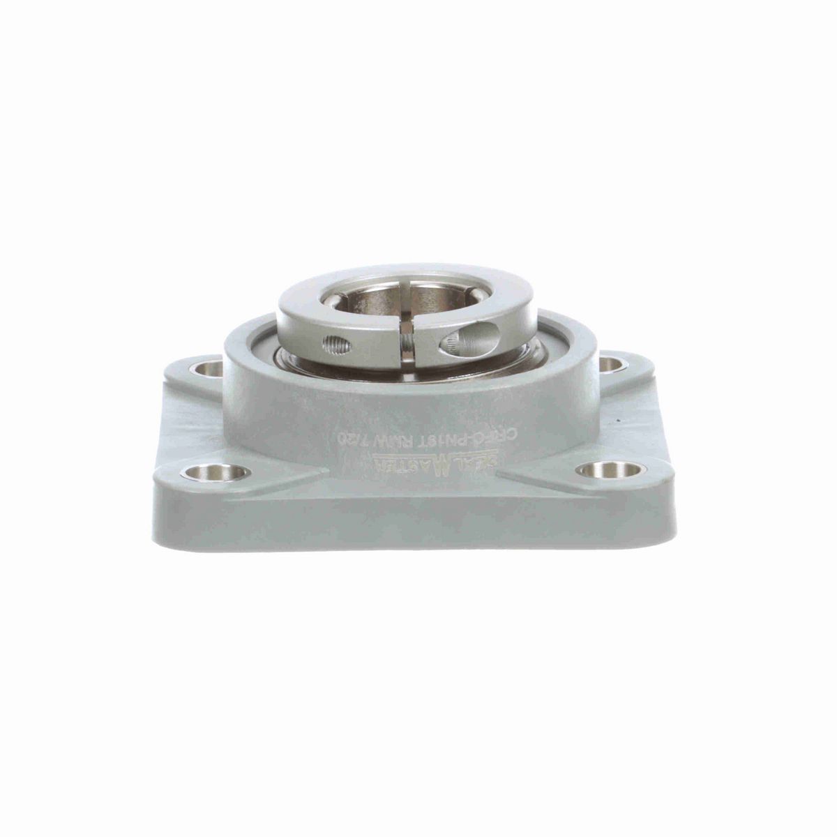 Sealmaster Mounted Composite Four Bolt Flange Ball Bearing - 52100 Bearing Steel, Phosphorus Nickel Coated - Concentric Lock - Corrosion Resistant - Reduced Maintenance - Lubed for Life - CRFC-PN19T RMW
