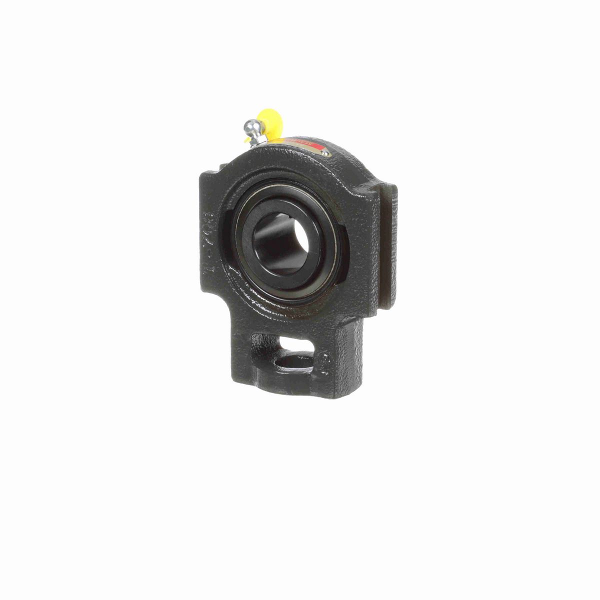 Sealmaster Mounted Cast Iron Wide Slot Take Up Ball Bearing - 52100 Bearing Steel, Black Oxided - Setscrew Lock - ST-20