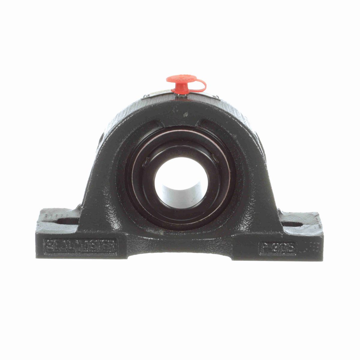 Sealmaster Mounted Cast Iron Two Bolt Pillow Block Ball Bearing - 52100 Bearing Steel, Black Oxided - Setscrew Lock - High Temperature - MP-20 HT