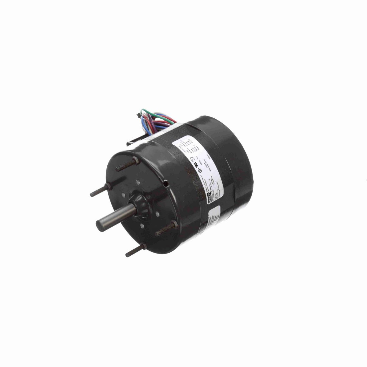 FASCO OEM Replacement Motor, 1/12 HP, 1 Ph, 60 Hz, 115/230 V, 1550 RPM, 1 Speed, 4.4" Diameter, TEAO - D115