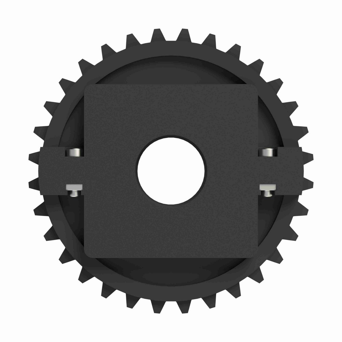 Rexnord 1500 Series Split Molded Nylon Sprocket with 32 Teeth and 1-1/2in Round Idler Bore - 614-181-19