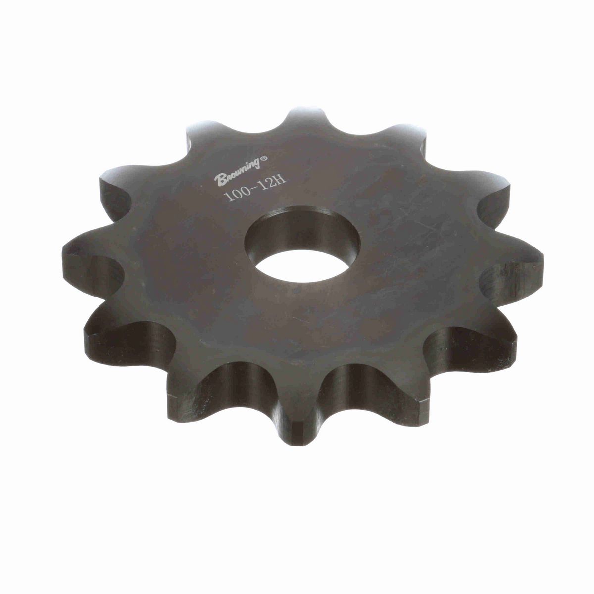 Browning Steel Minimum Plain Bore Roller Chain Sprocket - 100A12