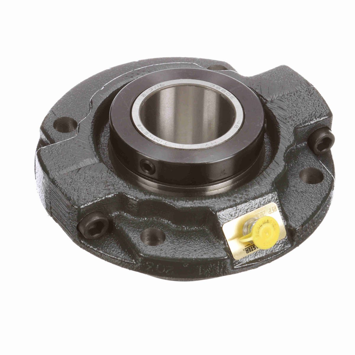 Sealmaster Mounted Cast Iron Piloted Flange Tapered Roller - 52100 Bearing Steel - Double Collar Mount Lock - RFP 203C
