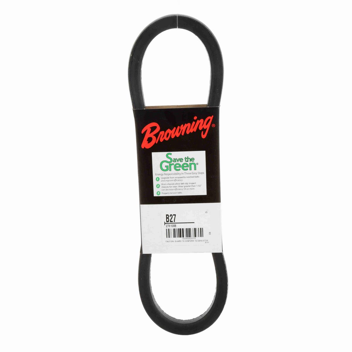 Browning Neoprene Wrapped Belt 95% Efficient - B27