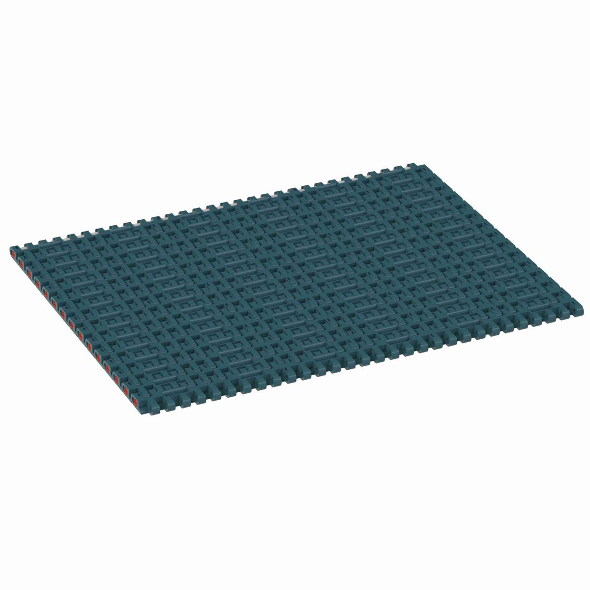 Rexnord 1005FT Straight Running Solid Top, Material: Green Low Friction Acetal, Width: 425mm, Pitch: 1in - 877.00.14