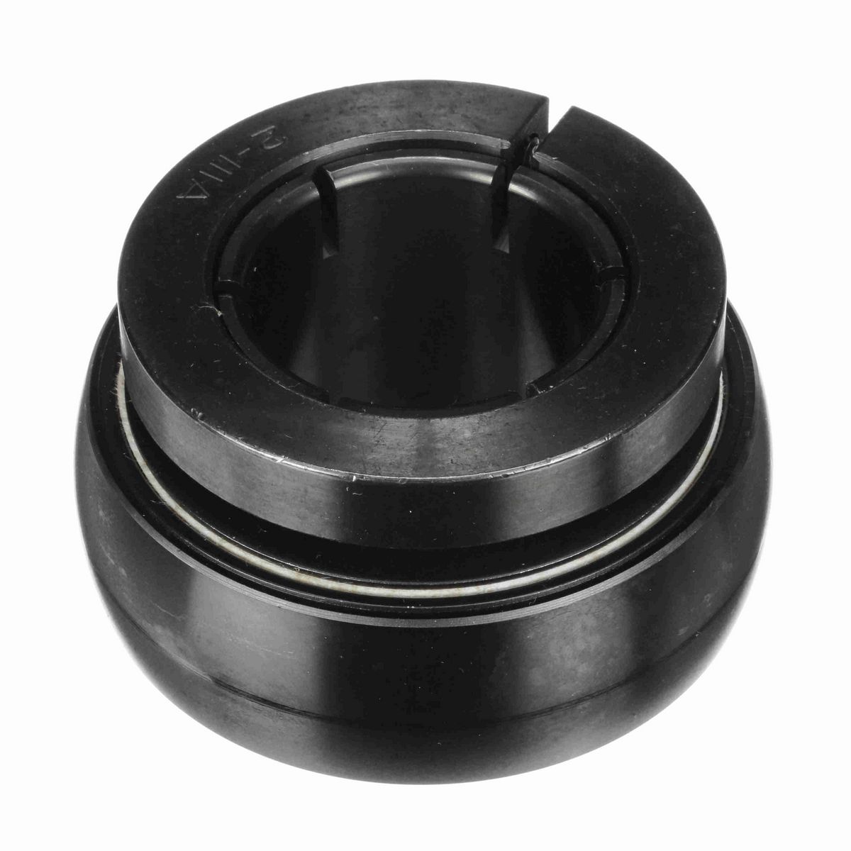 Sealmaster Mounted Insert Only Ball Bearing - 52100 Bearing Steel, Black Oxided - Concentric Lock - 2-110T