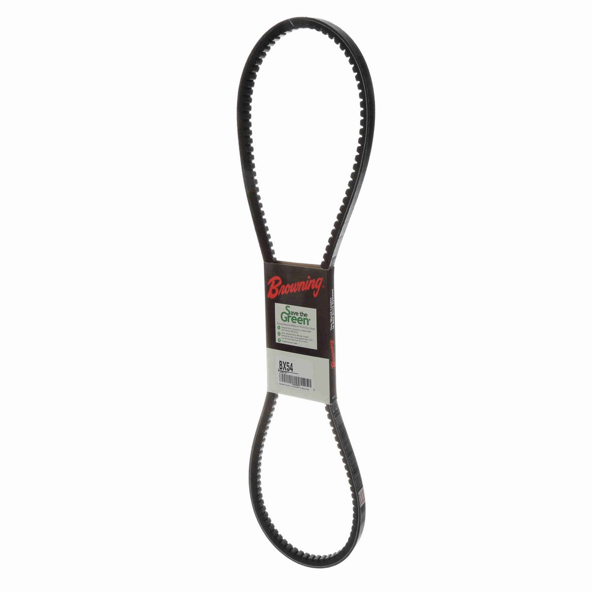 Browning EPDM Notched Belt 98% Efficient - BX54
