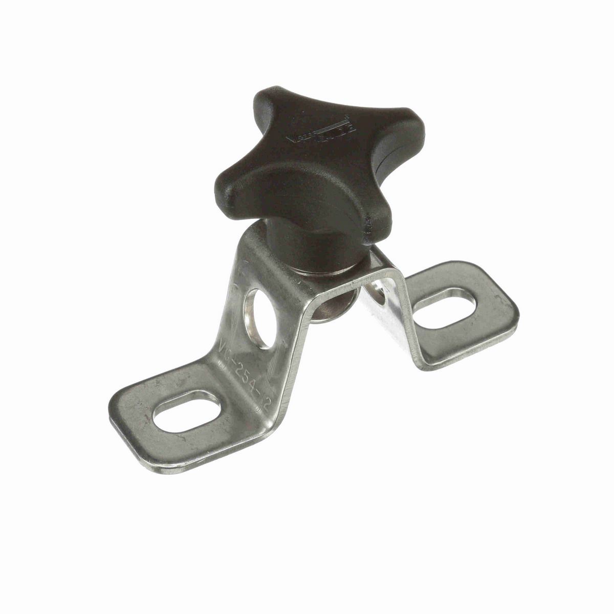 System Plast Stainless Steel Bracket; Series: VG-254K, for Rod dia: 1/2-in - VG-254K-S-12