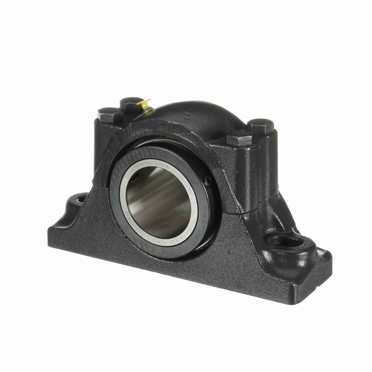 Sealmaster Mounted Cast Iron Two Bolt Pillow Block Tapered Roller - 52100 Bearing Steel - Double Collar Mount Lock - RPB 307-2