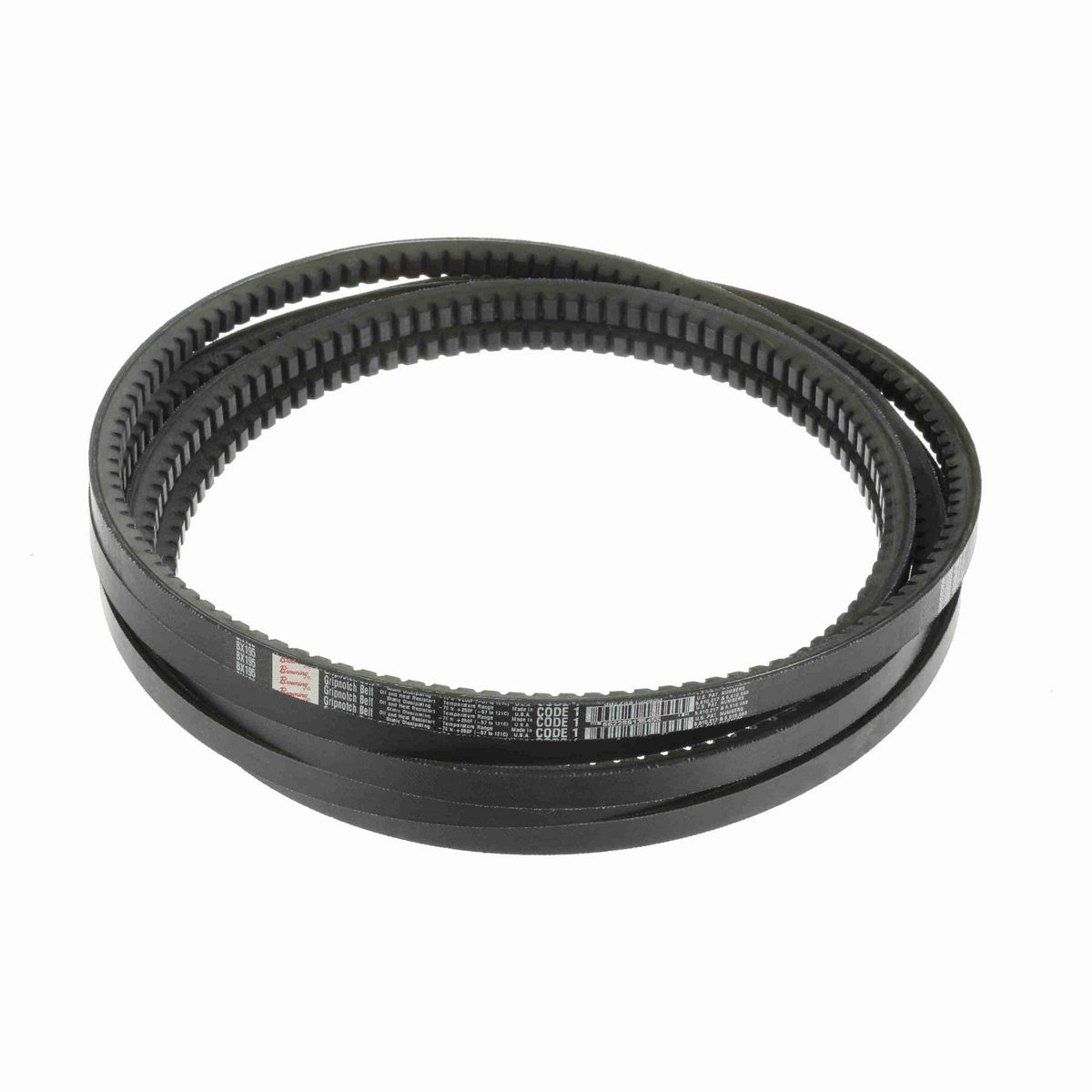 Browning EPDM Notched Belt 98% Efficient - BX195