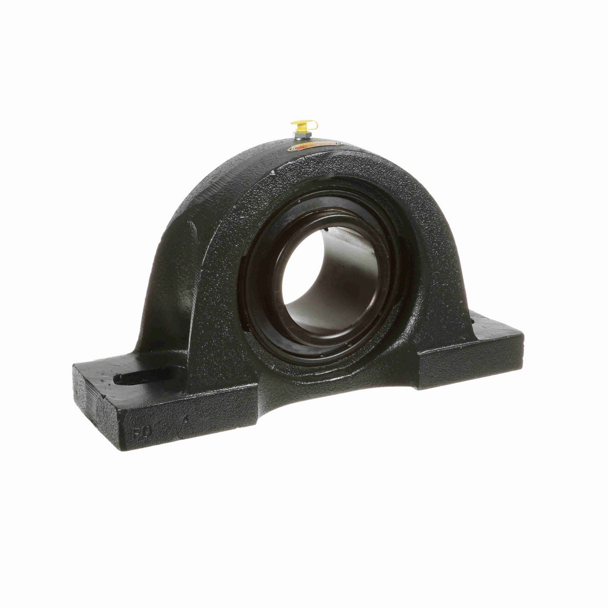 Sealmaster Mounted Cast Iron Two Bolt Pillow Block Ball Bearing - 52100 Bearing Steel, Black Oxided - Setscrew Lock - MP-56C